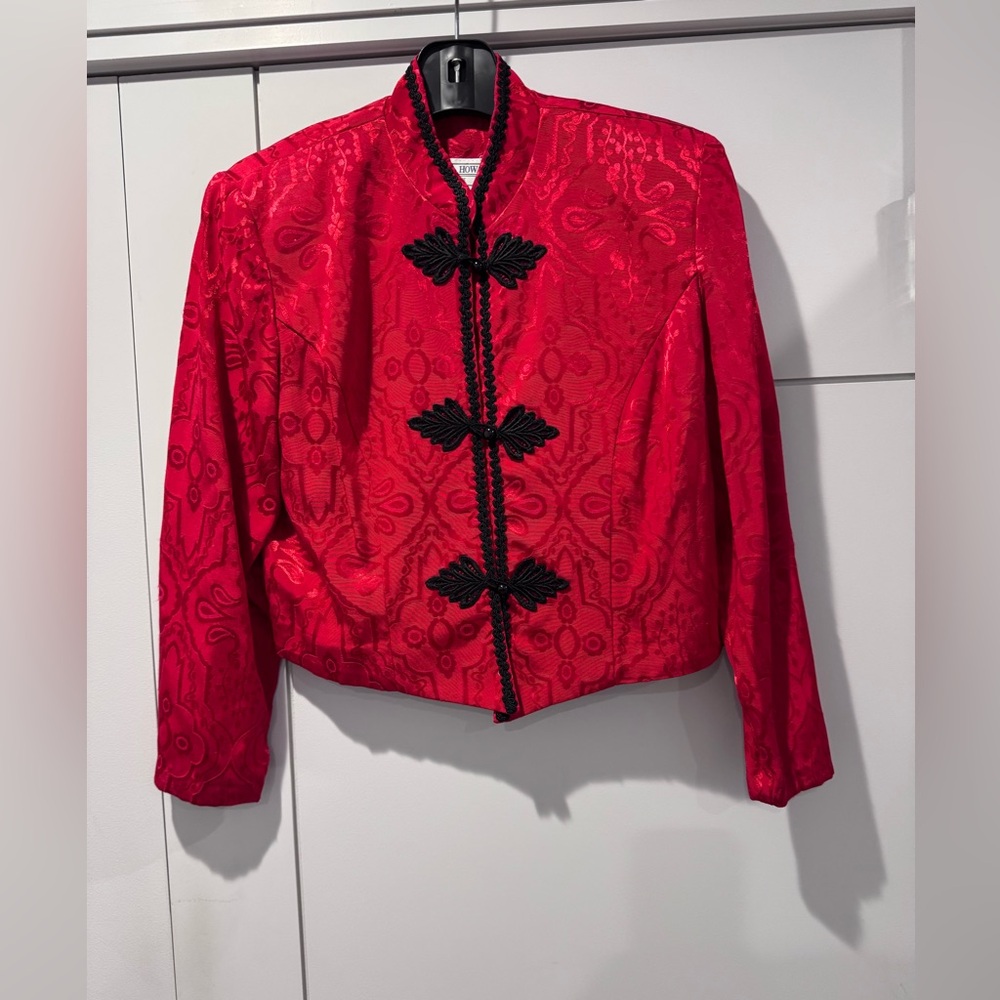 Vintage Jessica Howard version of the famous Yves St Laurent  Red jacket